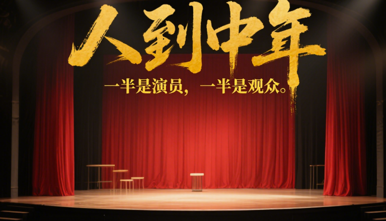 人到中年:一半是演員_一半是觀眾-愛分享導航